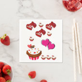 Valentijnsdag Paper Napkins Servet (Insitu)