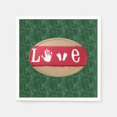 Valentijnsdag Paper Napkins Servet (Voorkant)