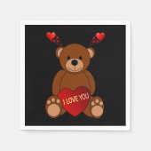 Valentijnsdag Paper Napkins Servet (Voorkant)