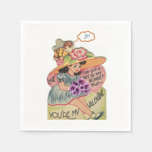Valentijnsdag Paper Napkins Servet