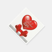 Valentijnsdag Paper Napkins Servet (Hoek)