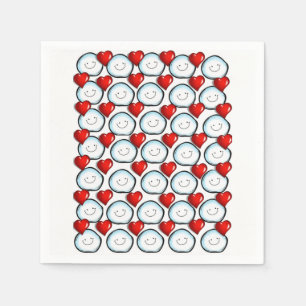 Valentijnsdag Paper Napkins Servet