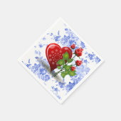 Valentijnsdag Paper Napkins Servet (Hoek)