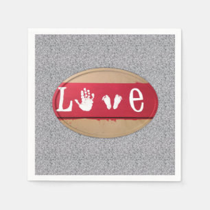 Valentijnsdag Paper Napkins Servet
