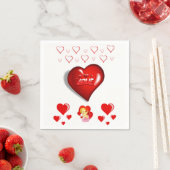 Valentijnsdag Paper Napkins Servet (Insitu)
