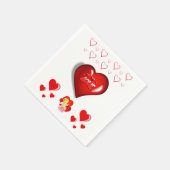 Valentijnsdag Paper Napkins Servet (Hoek)