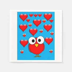 Valentijnsdag Paper Napkins Servet