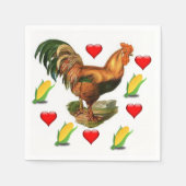 Valentijnsdag Paper Napkins Servet (Voorkant)