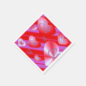 Valentijnsdag Paper Napkins Servet (Hoek)