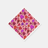 Valentijnsdag Paper Napkins Servet (Hoek)