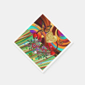 Valentijnsdag Paper Napkins Servet (Hoek)