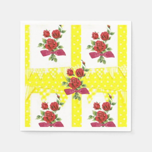 Valentijnsdag Paper Napkins Servet (Voorkant)