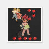 Valentijnsdag Paper Napkins Servet (Voorkant)