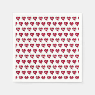 Valentijnsdag Paper Napkins Servet