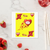 Valentijnsdag Paper Napkins Servet (Insitu)