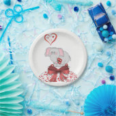 Valentijnsdag papier borden papieren bordje (Feest)