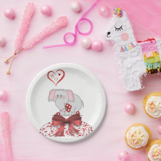 Valentijnsdag papier borden papieren bordje (Feest)