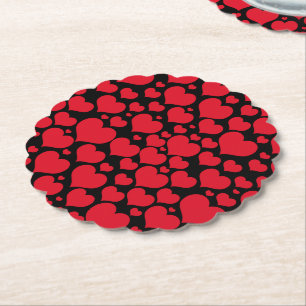 Valentijnsdag Papier Onderzetter