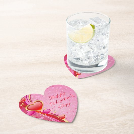 Valentijnsdag Papier Onderzetter (Insitu)