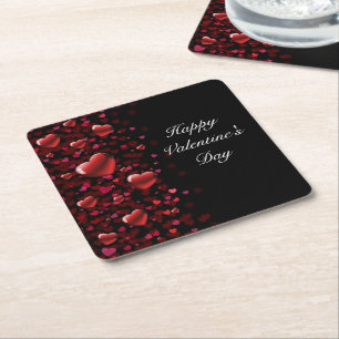 Valentijnsdag Papier Onderzetter
