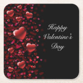 Valentijnsdag Papier Onderzetter (Voorkant)