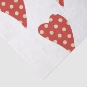 Valentijnsdag Papier rood hart (Detail)