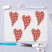 Valentijnsdag Papier rood hart (Craft)