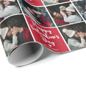 Valentijnsdag papier voor het opvouwen van foto's (Rol Hoek)