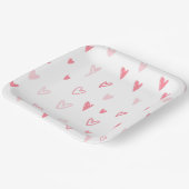 Valentijnsdag Papieren Borden Papieren Bordje (Gebogen)