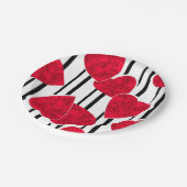 Valentijnsdag Papieren Bordje (Gekanteld)