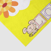 Valentijnsdag Papierliefdesschildpad Tissuepapier (Detail)