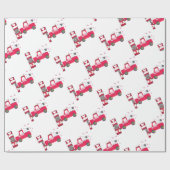 Valentijnsdag — Papierschaar ompakken Cadeaupapier (Vlak)