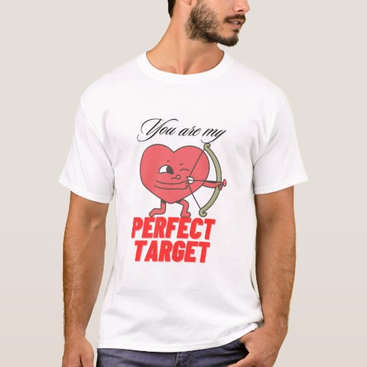 Valentijnsdag Paren Matching Romantisch Tshirt (Voorkant)