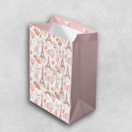 Valentijnsdag Parijse Romantiek Medium Cadeauzakje
