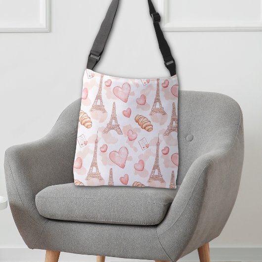 Valentijnsdag Paris Romantisch Crossbody Tas