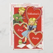  Valentijnsdag Partij V2 Kaart (Voorkant / Achterkant)