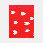 Valentijnsdag party fleece deken (Voorkant)