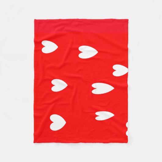 Valentijnsdag party fleece deken (Voorkant)