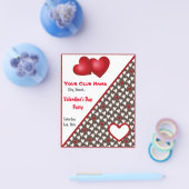 Valentijnsdag Party Flyer (Enkel)