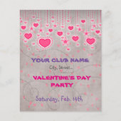 Valentijnsdag Party Flyer (Voorkant)