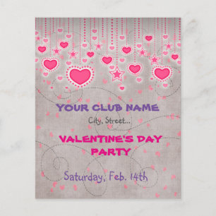 Valentijnsdag Party Flyer
