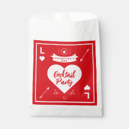 Valentijnsdag Party Hart en Liefde Rood Bedankzakje