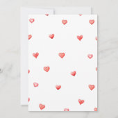 Valentijnsdag Party Invitation, Galentines Day Kaart (Achterkant)