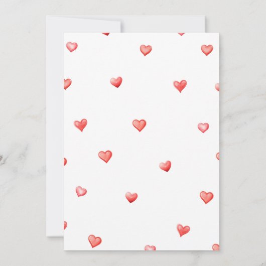 Valentijnsdag Party Invitation, Galentines Day Kaart (Achterkant)