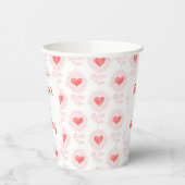 Valentijnsdag Party Paper Cup Papieren Bekers (Links)