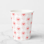 Valentijnsdag Party Paper Cup Papieren Bekers (Links)