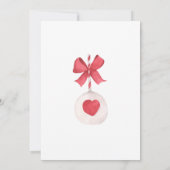 Valentijnsdag Party rood en roze Kaart (Achterkant)