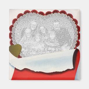 Valentijnsdag Passen getrouwd Liefde en Romance Magneet