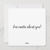 Valentijnsdag Patchwork Puppies Feestdagenkaart (Achterkant)