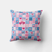 Valentijnsdag patroon kussen (Achterkant)